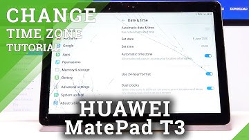 How to Change Date & Time in HUAWEI MediaPad T3 – Set Up Date & Time