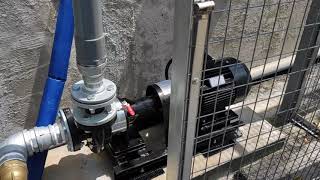 centrifugal pump cavitation sound.