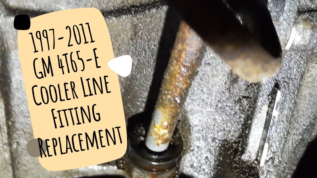 Fix For Oil Cooler Line Leak At Transmission (AODE4r70W)?, 45 OFF