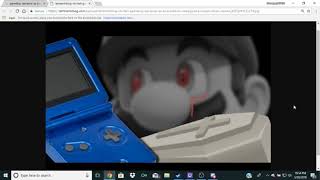 GAMEBOY ADVANCE SP BLUE EDITION CREEPYPASTA READING TOO SPOOKY!!!!111!