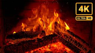 Calm Firelight Jazz 🔥 Soothing Fireplace Sounds with Piano Music for Better Sleep