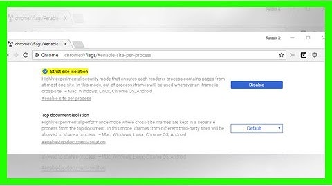 [Breaking News]How to enable strict site isolation mode in google chrome