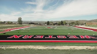 Montana Western's on-campus football field nearing completion thumbnail