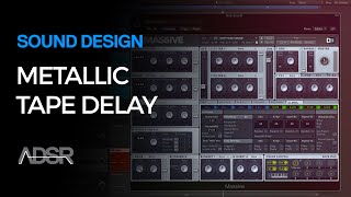 Metalic Tape Delay Effect