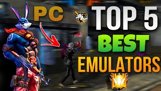 Top 5 Best Emulators for Free Fire (Without Graphics Card) | Low End Pc Android Emulators 2023