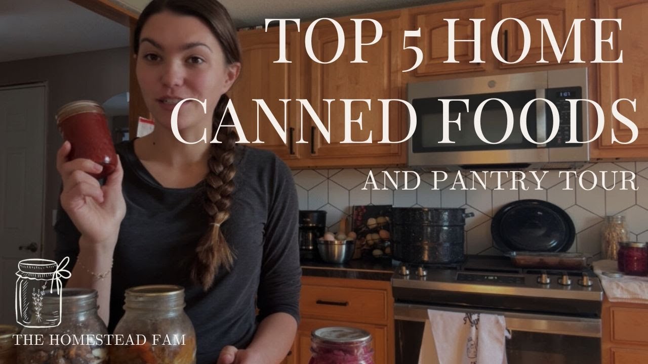 My top 5 canned foods I always have in my pantry!