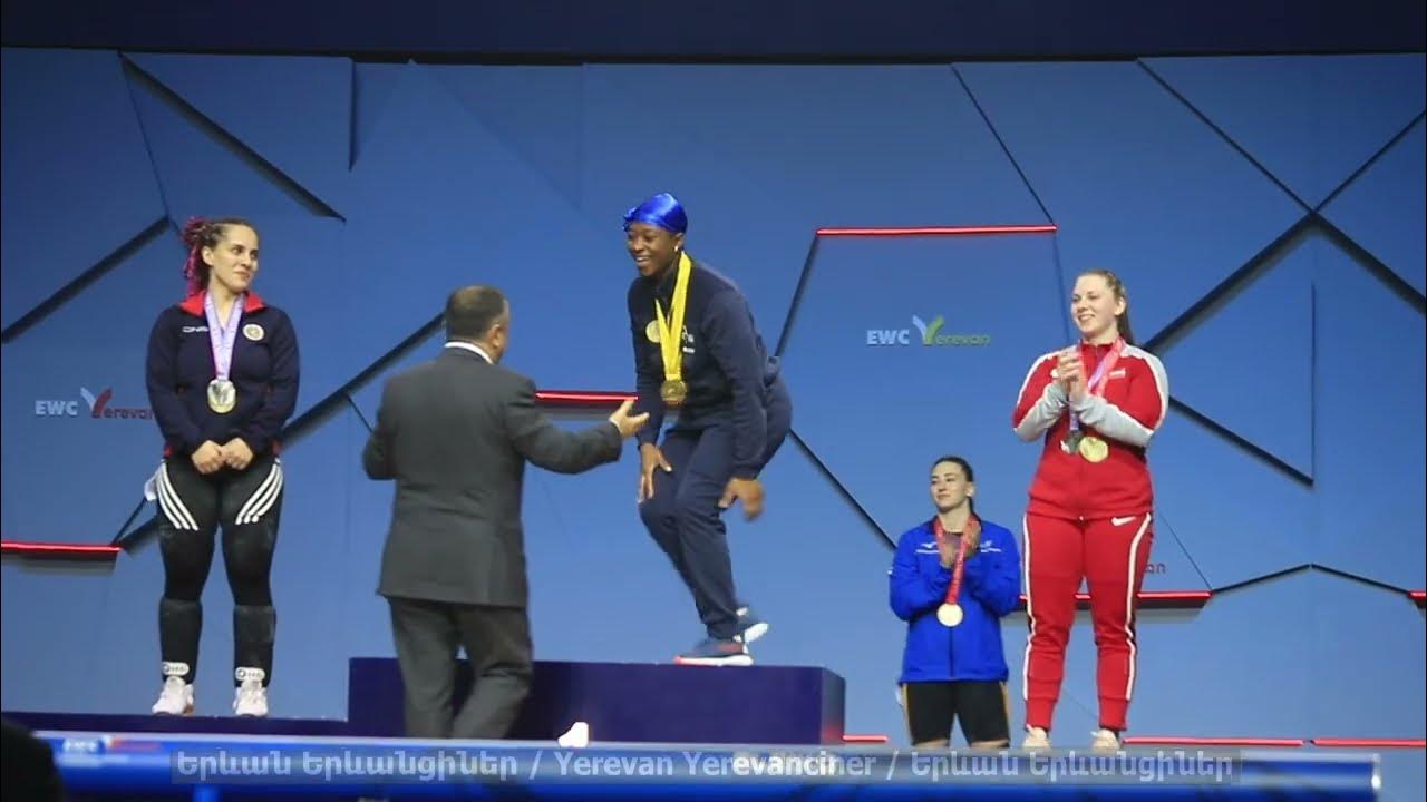 FEHUE MArie Josephe France / European Weightlifting Champion0ships