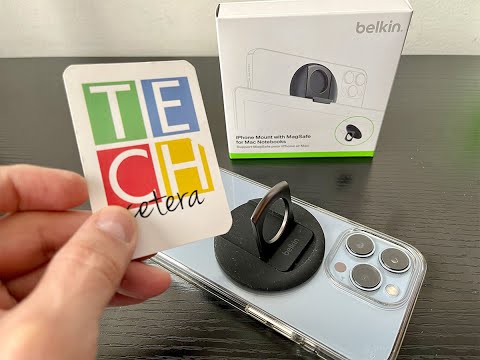 Soporte de iPhone con MagSafe de Belkin para portátiles Mac - Apple (ES)