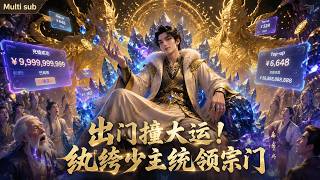 【AI Anime】💥💥💥修仙全靠充钱？看氪金战神秦狩如何暴力破局：一千灵石封王，十万立地成圣！《出门撞大运》|Multi sub #国产动漫#次元动漫  #破界 #動漫 screenshot 1