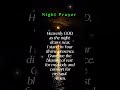 Night Prayer 🙏 #highlights #fypyoutube #subscribers #prayer #amen #friends #goodevening #fyp