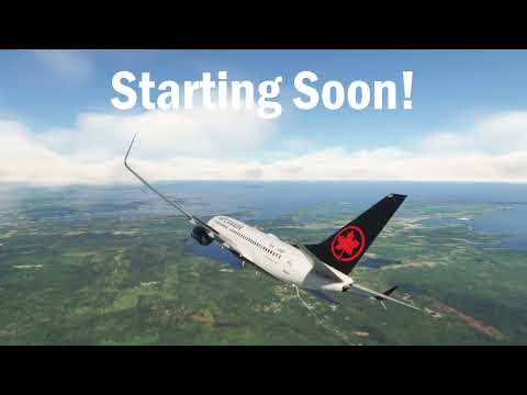 Moncton Mondays | KIAD-CYHZ | Air Canada 737-700 | VATSIM (Twitch VOD)
