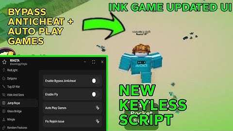 INK GAMES NEW SCRIPT UI - BYPASS NEW ANTICHEAT , AUTO PLAY GAMES (OP)