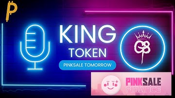 $KING TOKEN PINKSALE T MINUS 12 HOURS!  #PREME #KING #PTC #THE1LEGBANDIT