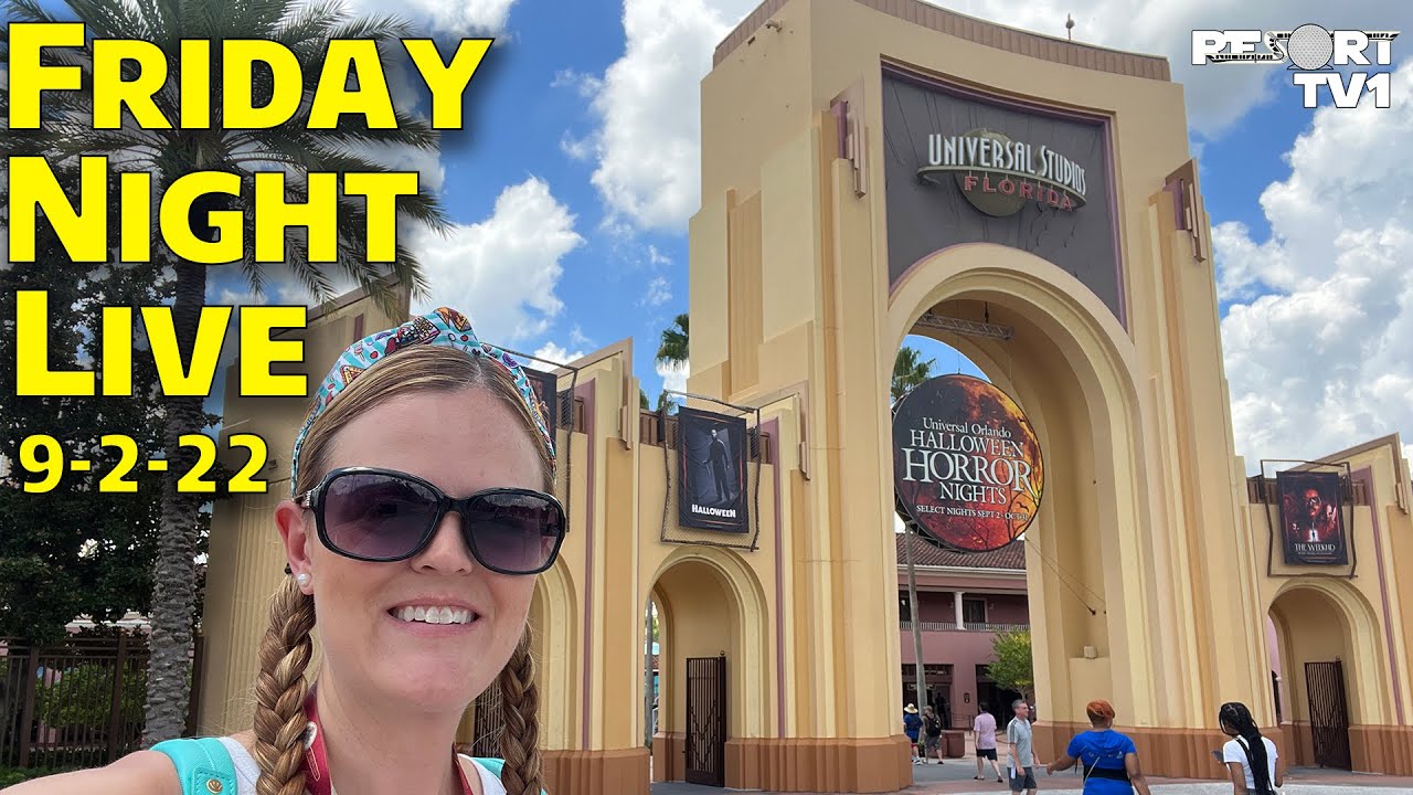 Friday Night Live Stream Announcement - 9-2-22 - ResortTV1