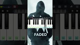 Faded | Alan Walker | Piano Tutorial