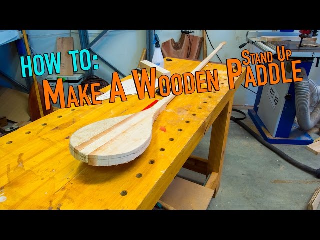 Wooden SUP Paddles