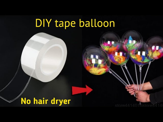 DIY viral nano tape balloonHow to make balloon with viral nano