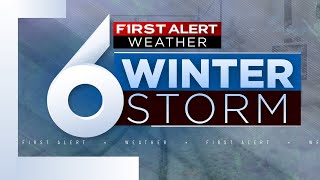 First Alert Forecast: Blowing snow Monday; First Alert Day for snow Wednesday