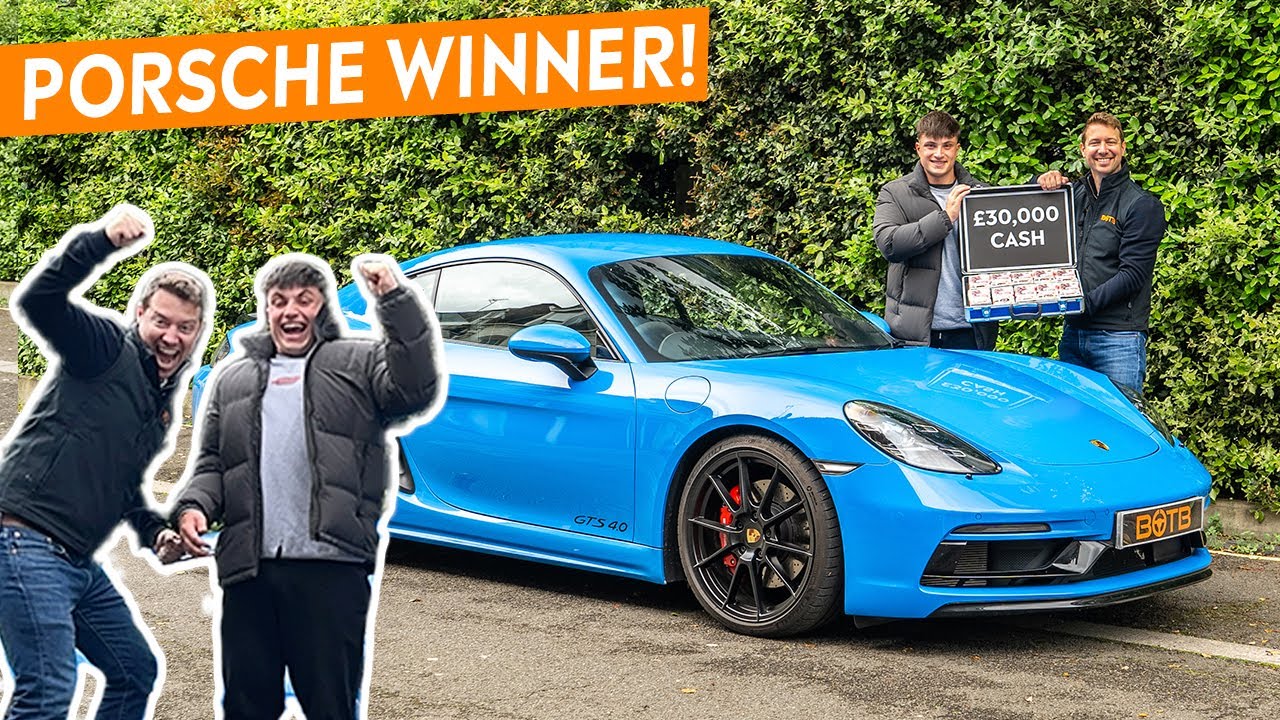 Royal Navy Trainee Wins £103K Porsche And Cash Prize Moments Before Exam! | BOTB Winner