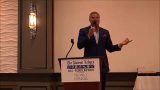 Scott Zolak at Ledger All-Scholastic event
