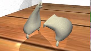 Flour sack animation- high-five