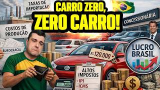 O QUE ACONTECEU com o CARRO ZERO KM NO BRASIL?