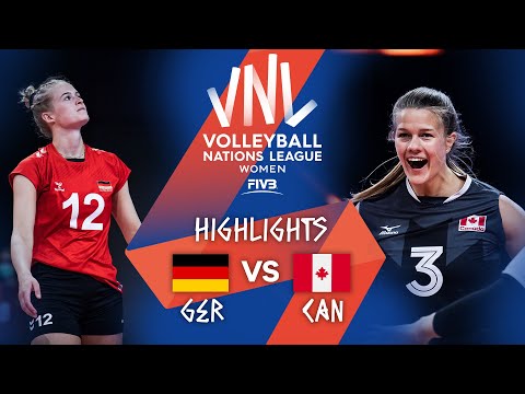 GER vs. CAN - Highlights Week 2 | Women's VNL 2021