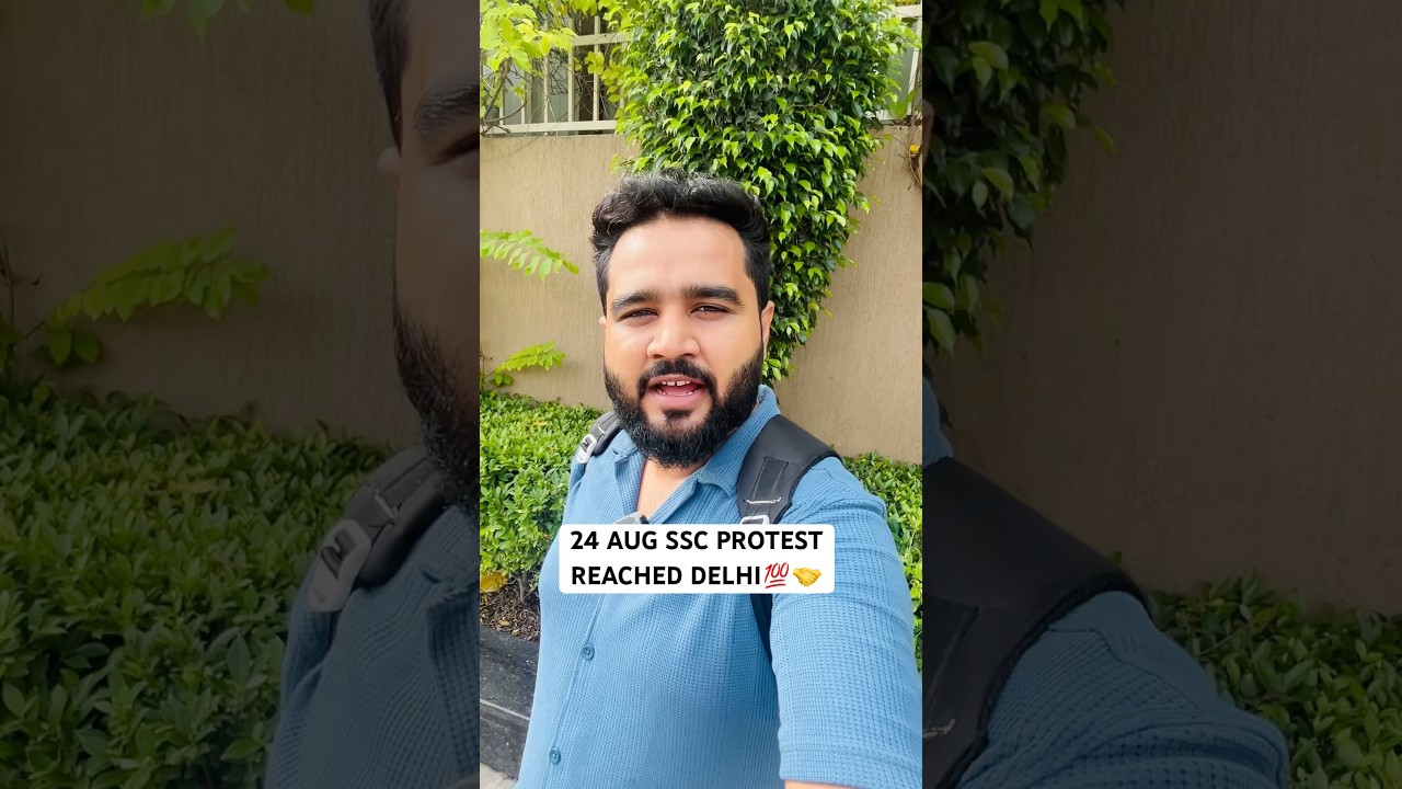 Reached Delhi For SSC Protest💯🤝🔥| 