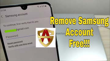 Remove Samsung Account without Password. Samsung A20/ A30/ A40/ A50/ A70, Android 11.