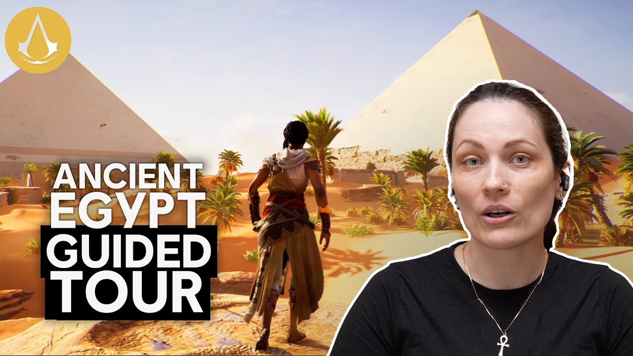 Egyptologist Explores the Pyramids, the Sphinx and Krokodilopolis in Assassin's Creed Origins