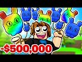 I Pretended To Be A NOOB, then Flexed HUGE BLUE BALLOON CATS In Pet Simulator X!