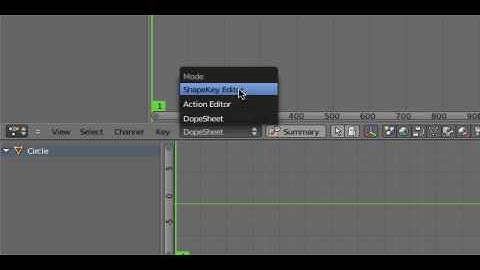 Basics: Shape Keys in Blender 2.5
