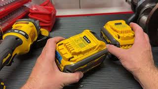 DEWALT FlexVolt battery only works with 20V tool how to know if bad. Battery failure, year lookup