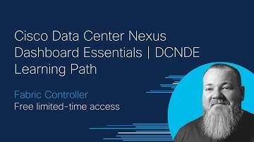 Cisco Nexus Dashboard Fabric Controller