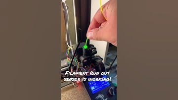 LDO Orbiter Filament Run out Sensor working! #3dprinter