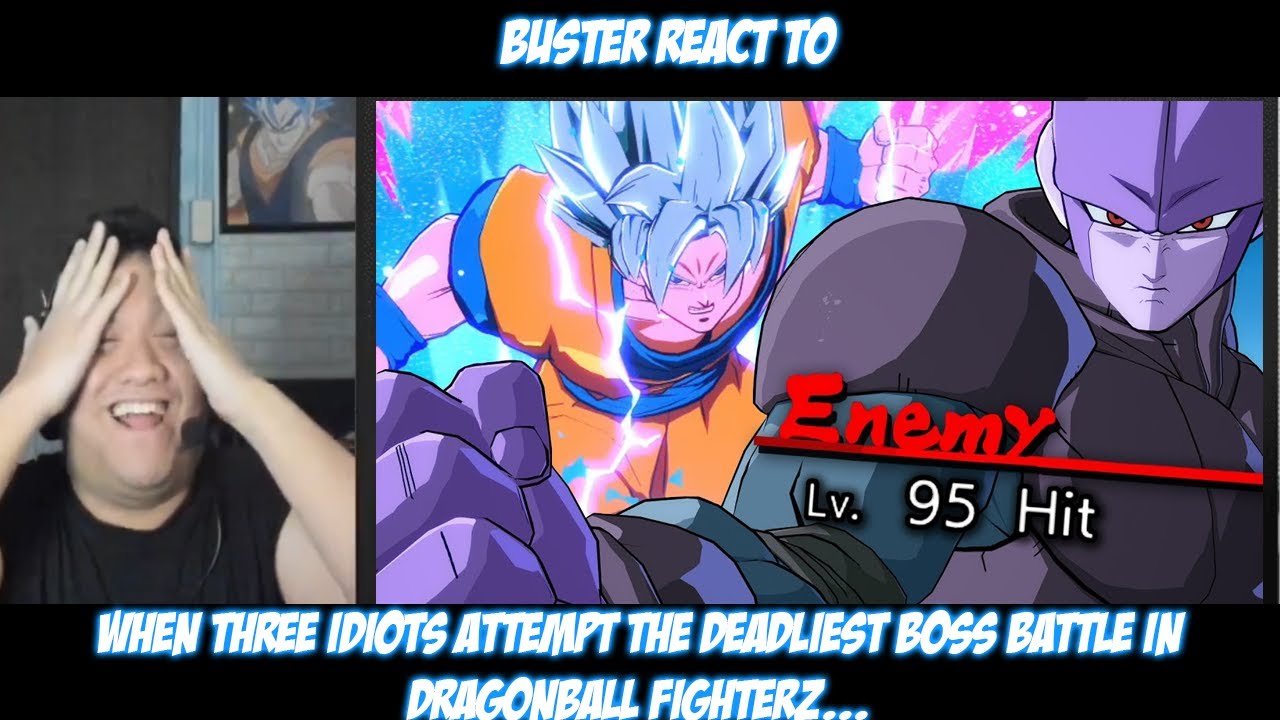 Buster Reaction to When Three Idiots Attempt THE DEADLIEST BOSS BATTLE ...
