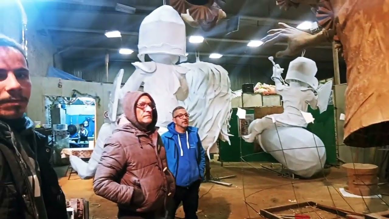 CARNEVALE DI SCIACCA 2024 - CARRI WORK IN PROGRESS