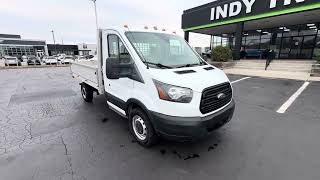 2019 Ford Transit Flatbed For Sale @indytrucks23 