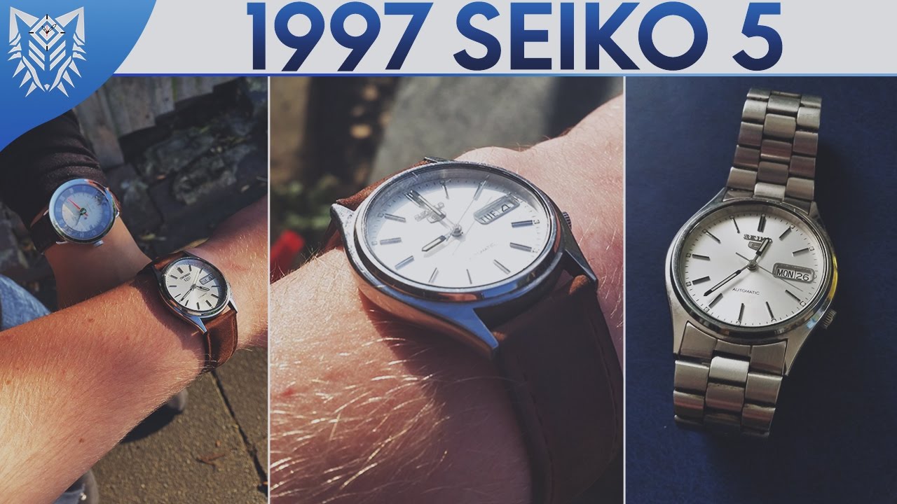 【整備済み】セイコー5 ビンテージ 1997年製造 Seiko5 In Depth Review || 1997 Seiko 5 - YouTube