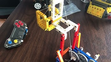 ESP32cam on VEX truck Machine Learning with Microbit-Yahboom BST M_Bit app controlling Superbit.