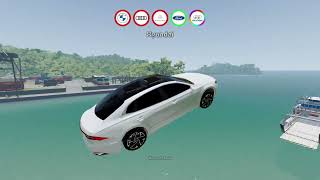 Can any Car jump and reach the BOAT? #beamngdrive screenshot 5