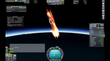 KSP: How to land a rocket stage with Python