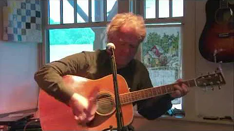 Dan Shafer singing Leaving Virginia at the Fontanel