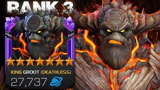 RANK 3 DEATHLESS KING GROOT - Damage Showcase