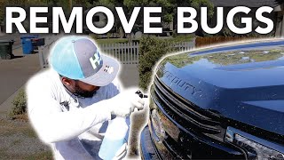 Easiest Way to Remove Bugs from Car  Hunters Mobile Detailing