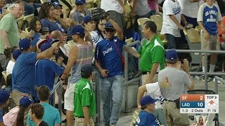 SF@LAD: Fan with glove makes nice catch on foul ball Net Worth