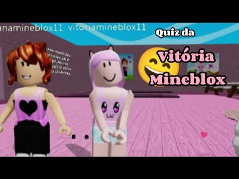 Quiz da Vitoria Mineblox