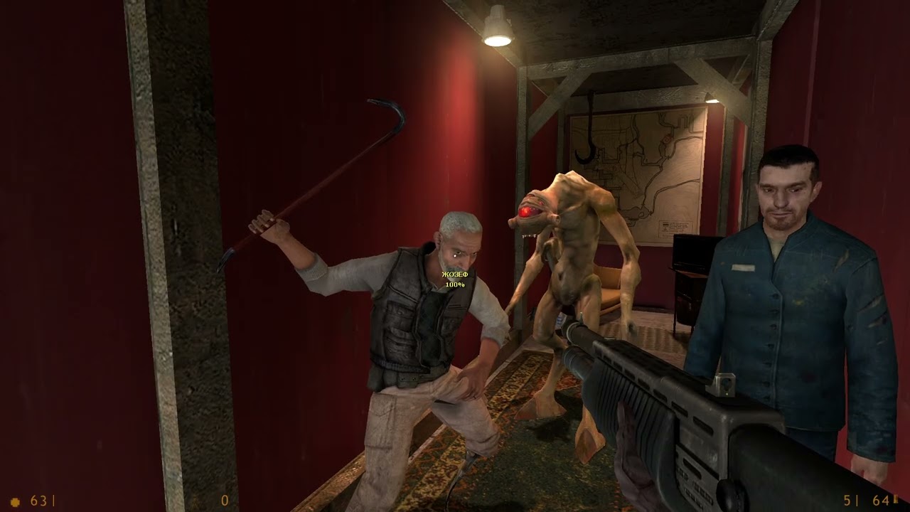 Играем в Half Life 2 но в Garry s mod