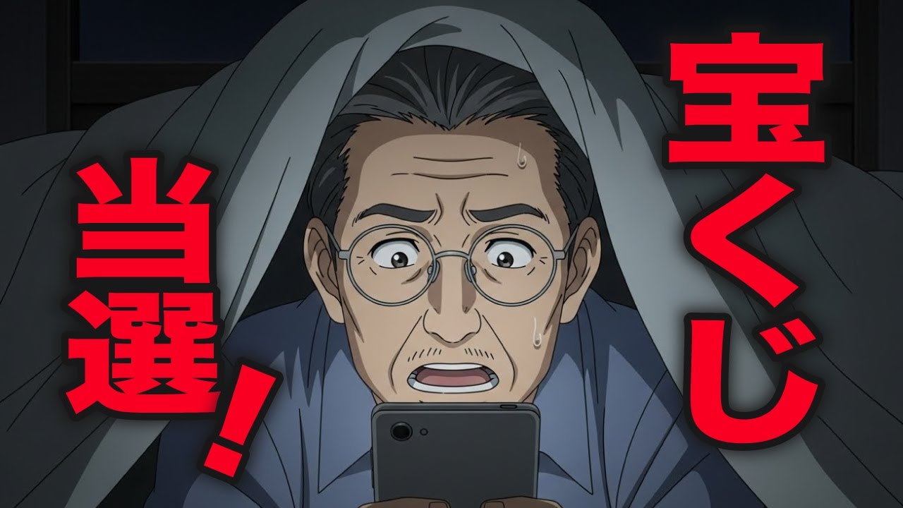 宝くじで1000万当たった58歳平社員がパパ活・豪遊・高級時計で破産した男の末路。【シニア朗読雑学】