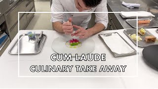 Chef Marius Bosmans prepares a full culinary Take Away menu at restaurant Cum Laude in Belgium screenshot 1